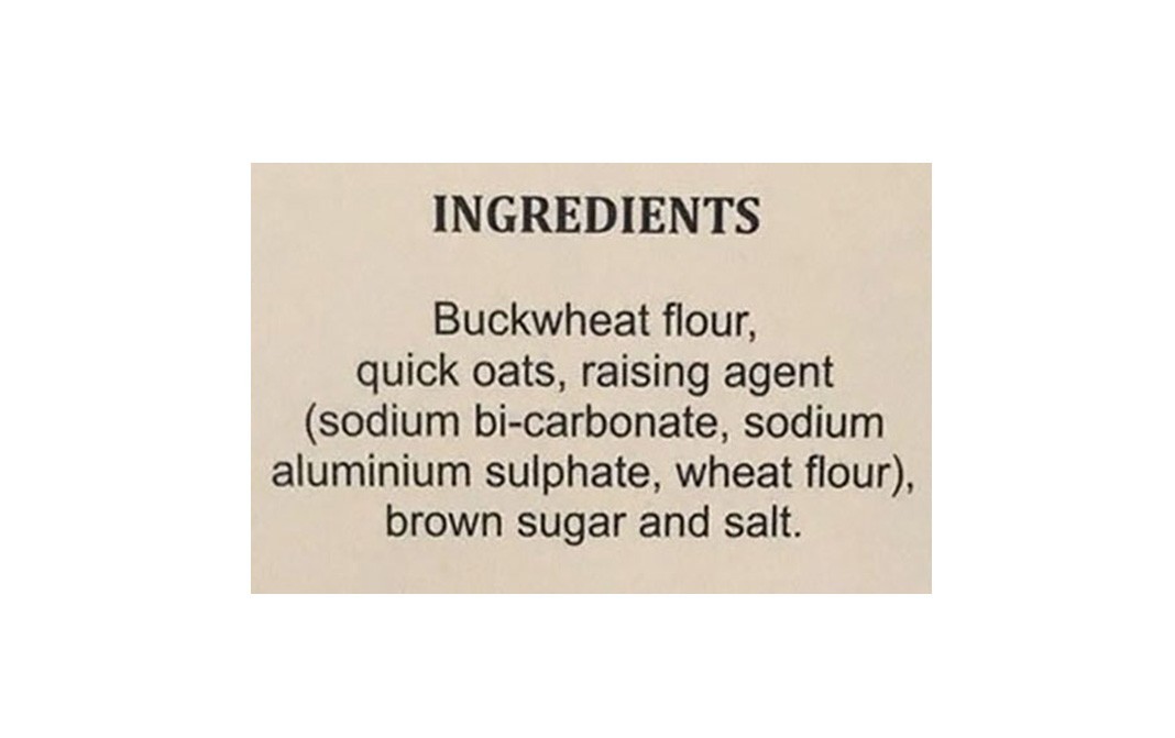 Beantree Gourmet Food Pancake Mix Buckwheat & Oats   Box  500 grams